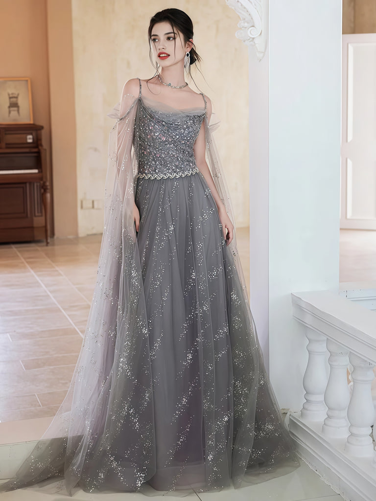 Long Tight Sequin Prom Dresses Spaghetti Straps Long Sleeve Silver Tulle Sparkle Prom Dress Sassymyprom Long Tight Sequin Prom Dresses Spaghetti Straps Long Sleeve Silver Tulle Sparkle Prom Dress Sassymyprom
