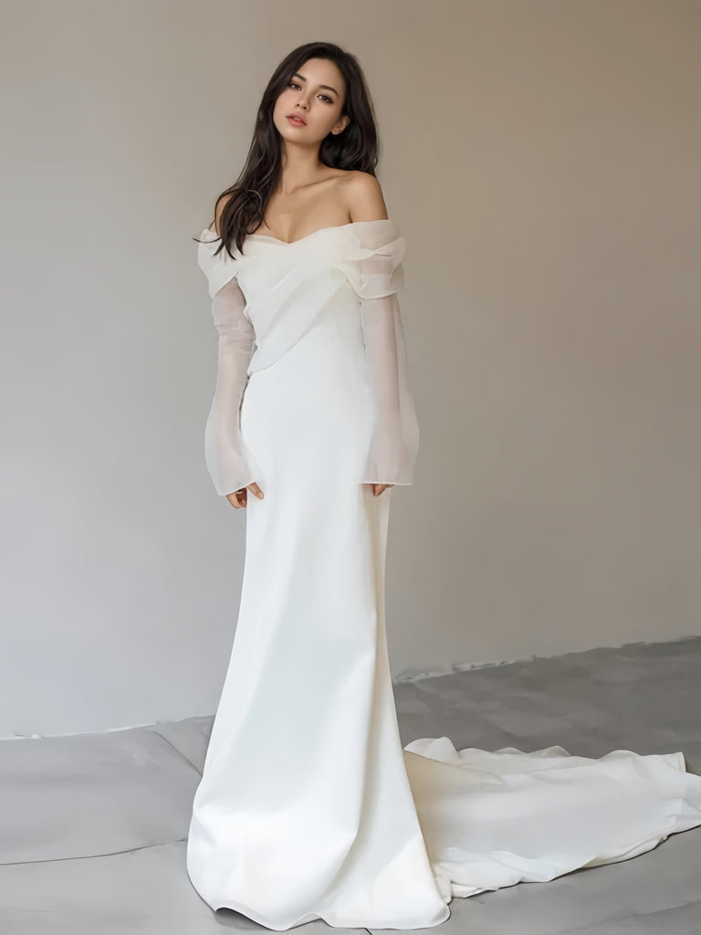 satin ruched dress long sleeve ASOS DESIGN satin long sleeve maxi dress with central ruched skirt in pale blue