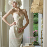 Sheath Column Sweetheart White Lace Flower Wedding Dress With Shawl