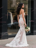 Trumpet Mermaid Lace Sweetheart Wedding Dress