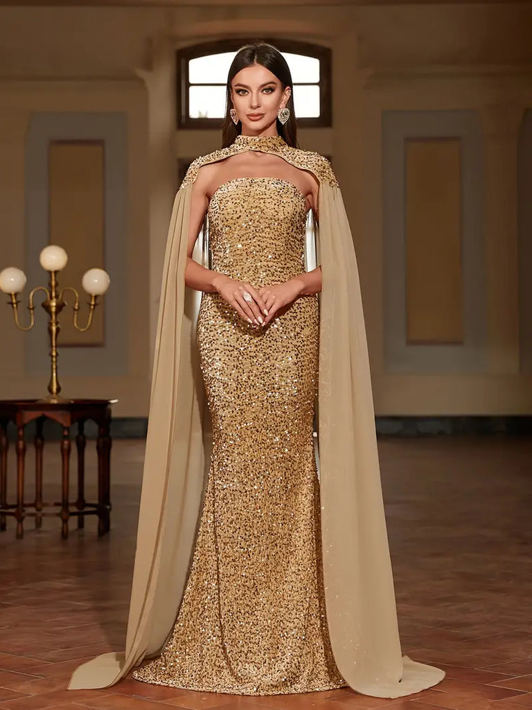 Prom Queen Dream Dazzling Gold Sequin Dress Sassymyprom Prom Queen Dream Dazzling Gold Sequin Dress Sassymyprom