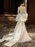 Sweetheart Trumpet Mermaid Lace Long Sleeve Wedding Dress