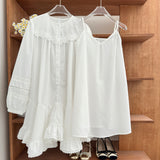 Summer Chic White Spaghetti Strap Dress