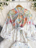 Springtime Bloom Lantern Sleeve Set