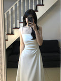 Ivory Enchantment Mid-Length Summer Dress