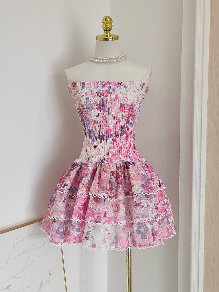 Satin Bow A Line Mini Off The Shoulder Homecoming Dress US6 Satin Bow A Line Mini Off The Shoulder Homecoming Dress US6