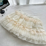 Adorable Pastel Pink & White Mini Dress