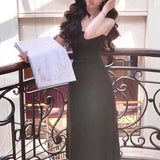 Ivory Enchantment Mid-Length Summer Dress