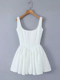 Pure Poise Architectural White Dress