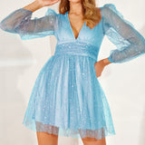 Fairy-Tale Sparkle Lavender Tulle Dress