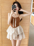Women's Swimsuit Two-piece High-end Swim Dress
