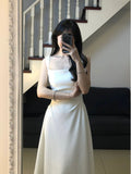Ivory Enchantment Mid-Length Summer Dress