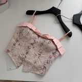 Strappy Corset Top Fluffy Tulle Layers Dress