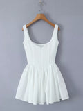Pure Poise Architectural White Dress