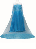 Artificial Diamonds Decor Birthday Tulle Dress