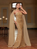 Prom Queen Dream Dazzling Gold Sequin Dress