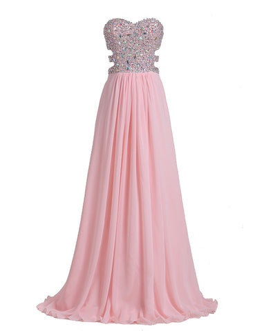Cut out Prom Dress