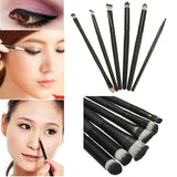 6 Pcs Eyeshadow Eyeliner Nose Cosmetics Brush set