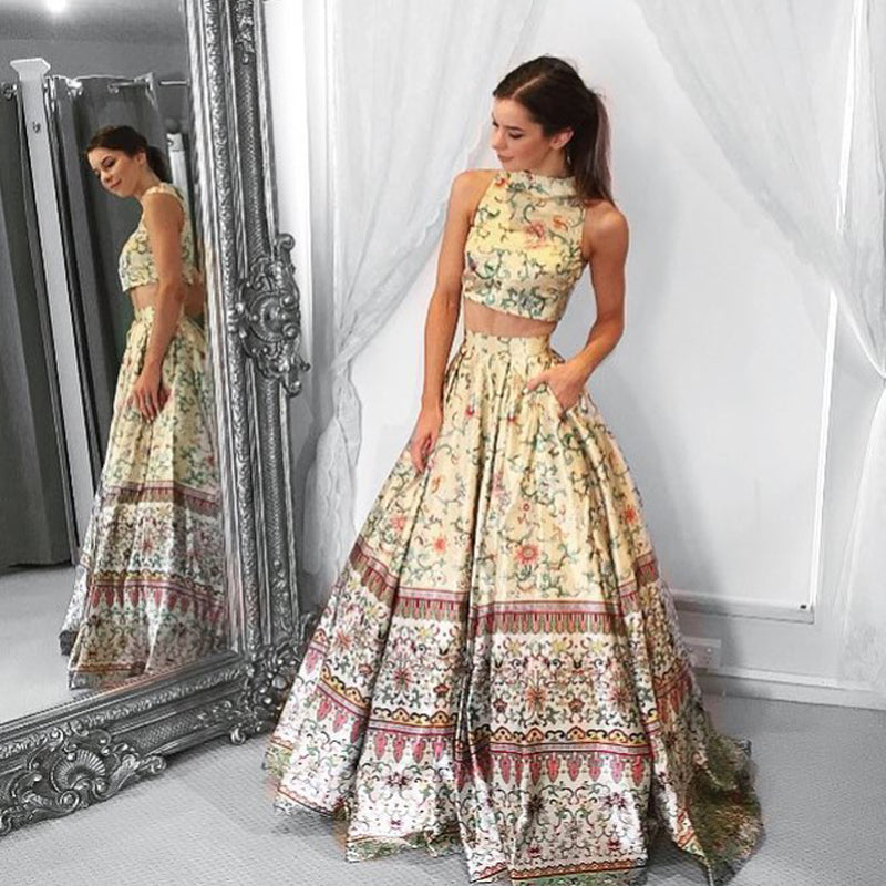 floral prom dresses 2017 May Queen MQ2017 Floral Glitter Motif Backless Prom Evening Gown