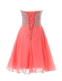 Short Mini Beaded Prom Homecoming Dresses