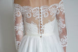 Long Sleeve Lace Wedding Dress