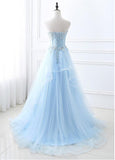 Eye-catching Prom Dresses With Lace Appliques & Beadings