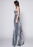 Elegant Chiffon Sweetheart Neckline A-Line Evening Dress