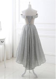 Hi-lo A-line Prom Dresses With Beadings