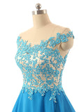 Straps Lace Bodice Short Prom Gown Homecoming Party Dress