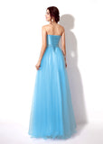 Taffeta Square Neckline Prom Dress