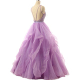 Beaded Quinceanera Ball Gown Prom Dress Long for Evening Party