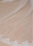 Beautiful Tulle Wedding Veil With Lace