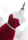 Alluring Tulle Sweetheart Prom Dresses