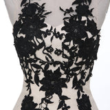 Champagne Sleeveless Mermaid Appliques Evening dresss