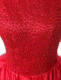 Long Prom Dress Asymmetric Ball Gown Evening Gown Beads Organza Gown