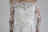 Long Sleeve Lace Wedding Dress