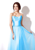 Taffeta Square Neckline Prom Dress