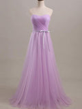 Tulle Sweetheart  Sash/Ribbon/Belt Bridesmaid Dress