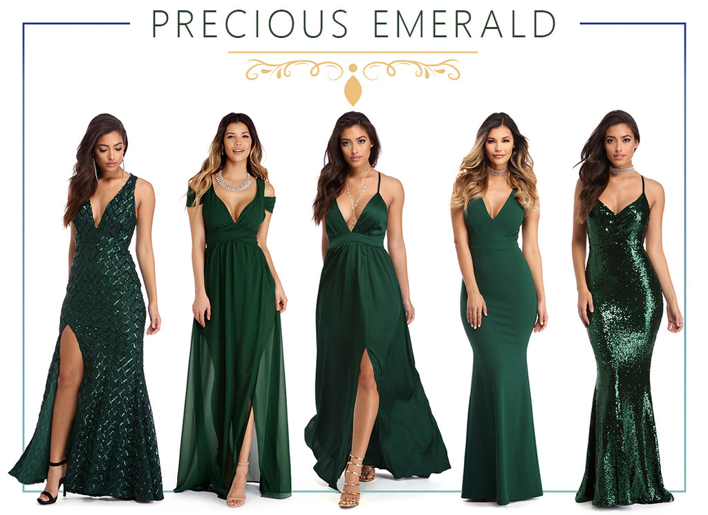 Pick The Perfect Green Prom Dresses For Your 2018 Party