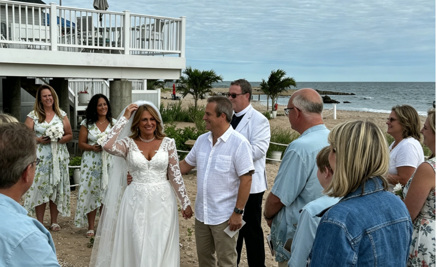 I Got Married on the Beach in a Dress That Cost 9x Less