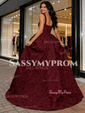 Tulle Square High Low Burgundy Ruffles Prom Dress