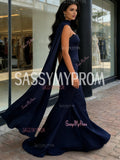 Trumpet Mermaid Satin Shawl Champagne Beading Prom Dress