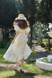 Lace White Ankle Length Vintage Wedding Dress