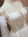 Tulle Lace Knee Length Appliques A-Line Homecoming Dress
