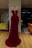 Cut Out Silver Sequin Strapless Trumpet Mermaid Prom Dress