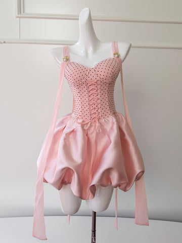 pink corset hoco dress Lace Tight Short Homecoming MD091702 The structured corset bodice provides a flattering Tight Blushing Pink Homecoming Dresses