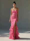Tulle Spandex Trumpet Mermaid