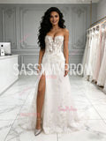 Trumpet Mermaid Sheath Column Sweetheart Appliques Wedding Dress