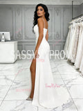 Ruched Trumpet Mermaid Spaghetti Straps Wedding Dress
