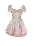 Embroidered Bodice Tulle Skirt Vintage-Inspired Dress